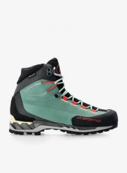 Buty GORE TEX damskie La Sportiva Trango Tech Leather GTX. Zielone buty trekkingowe La Sportiva, bez wzorów, z gore-texu, bez zapięcia, trekkingowe, gore-tex. Za 1,143.99 zł.