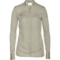Bluzka ze stójką bonprix khaki. Bluzki marki Reserved. Za 99.99 zł.