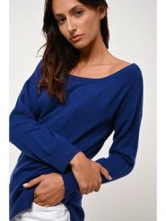 AUTHENTIC CASHMERE Kaszmirowy sweter "Faraut" w kolorze niebieskim rozmiar: M. Niebieskie swetry AUTHENTIC CASHMERE, m, bez wzorów, z kaszmiru, bez ramiączek. Za 410.45 zł.