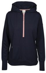 Trespass Zia - damska bluza z kapturem 1/4 zip granatowy marl. Niebieskie bluzy 2117 OF SWEDEN, l, bez wzorów, bez ramiączek, z kapturem. Za 173.00 zł.