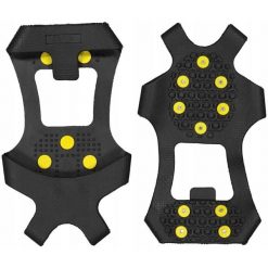 Nakładki antypoślizgowe na buty CMP 3B04557. Czarne buty trekkingowe CMP, bez wzorów, bez zapięcia, trekkingowe. W wyprzedaży za 49.99 zł.