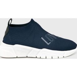 Love Moschino - Buty. Niebieskie buty sportowe lifestyle Love Moschino, bez wzorów, z materiału, sportowe, z okrągłym noskiem, bez zapięcia. W wyprzedaży za 579.90 zł.