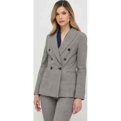 Twinset marynarka kolor czarny dwurzędowa wzorzysta. Czarne marynarki i żakiety Twinset, bez wzorów, z tkaniny, klasyczne, bez ramiączek. Za 1,149.90 zł.