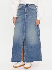 Tommy Jeans Spódnica jeansowa Claire DW0DW19652 Niebieski Regular Fit. Niebieskie spódnice Tommy Jeans, bez wzorów, z bawełny. Za 319.99 zł.