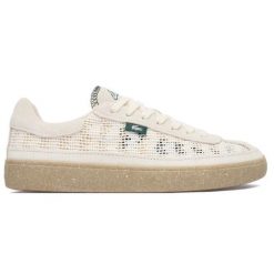 Buty Sportowe Damskie Lacoste Baseshot Lite. Szare buty treningowe Lacoste, bez wzorów, z jeansu, bez zapięcia, trekkingowe. Za 440.00 zł.