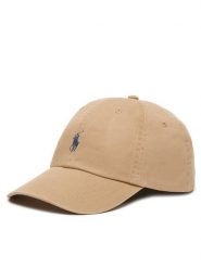 Polo Ralph Lauren Czapka z daszkiem 211912843058 Beżowy. Brązowe czapki z daszkiem Polo Ralph Lauren, bez wzorów, z bawełny. Za 259.99 zł.