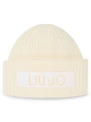 Liu Jo Czapka 2F5057 M0300 Écru. Czapki zimowe Liu Jo, bez wzorów, z materiału. Za 179.99 zł.