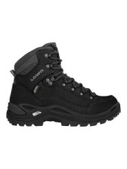 LOWA Skórzane buty turystyczne "Renegade GTX Mid Ws" w kolorze czarnym rozmiar: 39,5. Czarne buty trekkingowe Lowa, z gore-texu, bez zapięcia. Za 861.56 zł.