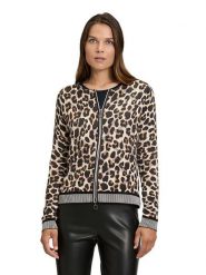 Betty Barclay Kardigan w kolorze szaro-beżowo-czarnym rozmiar: 38. Brązowe swetry Betty Barclay, bez wzorów, bez ramiączek. Za 118.84 zł.