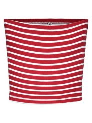 Blue Effect Top w kolorze czerwono-białym rozmiar: 164. Białe topy Blue Effect, bez wzorów, bez kołnierzyka, bez ramiączek. Za 34.99 zł.