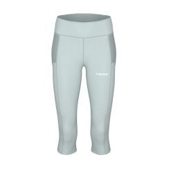 Legginsy 3/4 damskie POWER. Białe legginsy Head, bez wzorów, sportowe. W wyprzedaży za 210.00 zł.