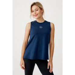 Damski top sportowy szybkoschnąca Rough Radical Classic Top. Niebieskie topy sportowe ROUGH RADICAL, m, bez wzorów, na fitness i siłownię. Za 109.00 zł.