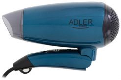 Adler AD 2263 Składana niebieski. Niebieskie lokówki Adler. Za 61.90 zł.
