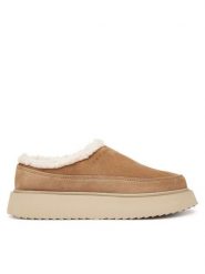 Inuikii Klapki Classic Micro 1014.026.0021 Beżowy. Brązowe klapki Inuikii, bez wzorów, ze skóry, bez obcasa, bez zapięcia. Za 985.00 zł.