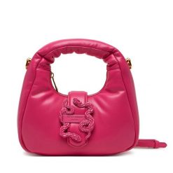 Torebka Just Cavalli. Czerwone torebki klasyczne Just Cavalli, bez wzorów, klasyczne, bez dodatków. Za 499.99 zł.