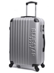 BlueStar Walizka "Bucarest" w kolorze srebrnym - 34 x 47 x 19 cm rozmiar: onesize. Szare walizki BlueStar. Za 165.99 zł.
