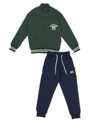Bluza wytrzymały z pełny zamek błyskawiczny na co dzień. Niebieskie bluzy LEONE 1947 APPAREL, xs, bez wzorów, z dresówki, bez ramiączek, bez kaptura. Za 84.16 zł.