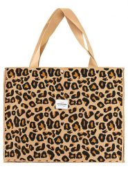 Zwillingsherz Shopper bag "Leo" w kolorze beżowym - 49 x 38 cm rozmiar: onesize. Brązowe shopper bag Zwillingsherz, bez wzorów, z materiału, na ramię, bez dodatków. Za 95.95 zł.