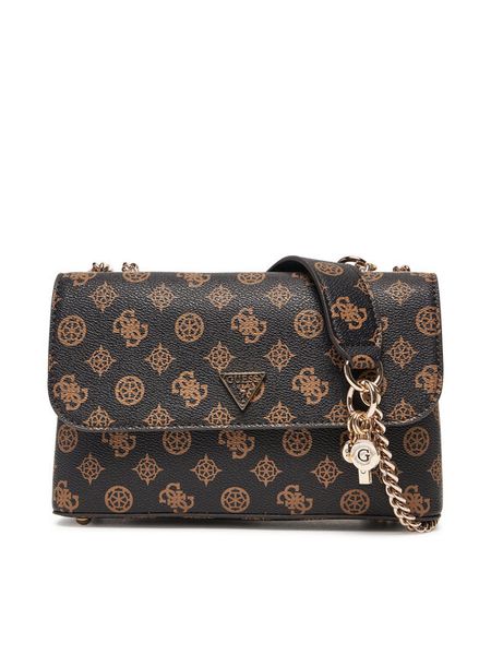 Guess Torebka Daryna HWPG72 08200 Brązowy. Brązowe torebki klasyczne Guess, z aplikacjami, ze skóry, bez dodatków. Za 359.99 zł.