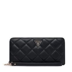 Portfel Guess. Czarne portfele Guess, z aplikacjami. Za 294.99 zł.