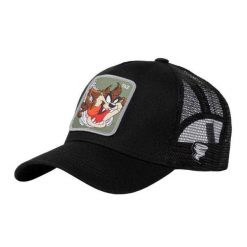 Czapka Z Daszkiem Unisex Dla Dorosłych Freegun Tasmanian Devil Looney Tunes. Czarne czapki z daszkiem CapsLab, bez wzorów, z bawełny. Za 206.99 zł.
