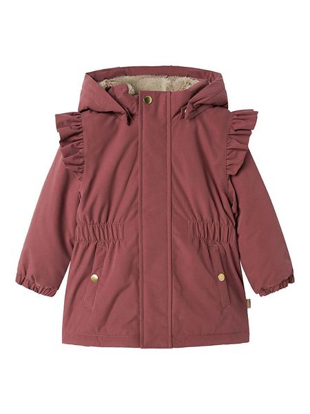 Name it Parka "Snow" w kolorze jasnobrązowym rozmiar: 92. Brązowe płaszcze Name it, bez wzorów, bez kaptura. Za 144.24 zł.