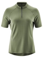 Gonso Koszulka kolarska "Adventure" w kolorze oliwkowym rozmiar: 38. Zielone t-shirty sportowe Gonso, bez wzorów, z materiału, bez ramiączek, rowerowe. Za 233.87 zł.