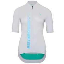 Koszulka rowerowa (z krótkim rękawem) damska SILVINI Women Jersey MAZZANA. Szare t-shirty sportowe Silvini, m, bez wzorów, z jersey, bez ramiączek. Za 341.50 zł.