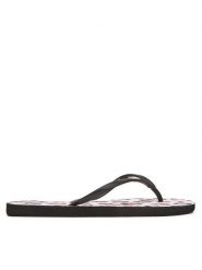 Roxy Japonki 839452A Czarny. Czarne japonki Roxy, bez wzorów, z syntetyku. Za 69.99 zł.