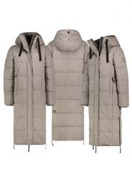 Sublevel Płaszcz pikowany w kolorze szarobrązowym rozmiar: L. Brązowe płaszcze Sublevel, l, bez wzorów, bez kaptura. Za 218.05 zł.