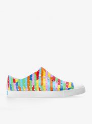 Buty lifestyle Native Jefferson Sugarlite Print. Białe buty trekkingowe Native Shoes, bez wzorów, z gumy, bez zapięcia, trekkingowe. Za 249.99 zł.