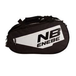 Torba Padel Ene Pro XL czarno-biała. Czarne torby sportowe ENEBE, bez wzorów, na ramię, duże. Za 371.99 zł.