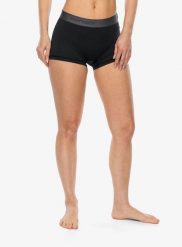 Bokserki termoaktywne damskie Sensor Coolmax Tech Panties. Czarne bokserki damskie Sensor, bez wzorów, z jedwabiu. Za 104.49 zł.