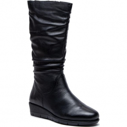Kozaki CAPRICE - 9-25545-31 Black Nappa 022. Czarne kozaki Caprice, ze skóry ekologicznej. Za 369.90 zł.
