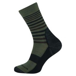Skarpety trekkingowe Fjord Nansen Tour Merino Kevlar z wełną merino. Zielone skarpetki Fjord Nansen, bez wzorów, z wełny. Za 59.99 zł.