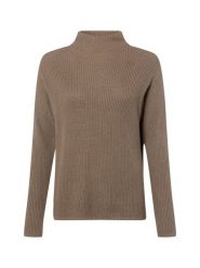Marie Lund Sweter Kobiety Bawełna beżowy|szary, XS. Brązowe swetry Marie Lund, uniwersalny, bez wzorów, z bawełny, klasyczne, bez ramiączek. Za 299.95 zł.