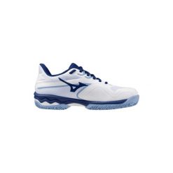 Damskie buty do tenisa Mizuno Wave Exceed Light CC. Białe buty do biegania Mizuno, bez wzorów, bez zapięcia, do biegania, mizuno wave. Za 379.99 zł.