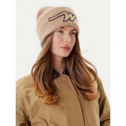 Czapka Weekend Max Mara. Brązowe czapki zimowe Weekend Max Mara, bez wzorów. Za 519.99 zł.