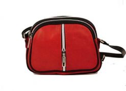 Listonoszka czerwona BARBERINI'S skórzana 03-13. Czerwone shopper bag Barberinis, bez wzorów, ze skóry, na ramię, bez dodatków. Za 169.99 zł.