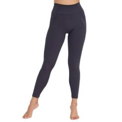 Legginsy damskie z wysokim stanem Brubeck CASUAL. Szare legginsy Brubeck, bez wzorów, z elastanu, casualowe. Za 169.00 zł.