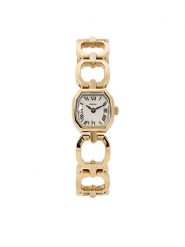 Fossil Zegarek Harlow ES5483 Złoty. Żółte, analogowe zegarki Fossil, ze stali. Za 979.99 zł.