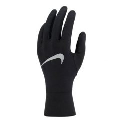 Rękawice Accelerate DriFIT. Czarne rękawiczki Nike, bez wzorów, sportowe. Za 320.99 zł.