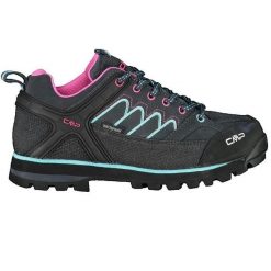 Buty trekkingowe Kobieta Cmp Altak Wp czarny. Czarne buty trekkingowe CMP, bez wzorów, z materiału, bez zapięcia, trekkingowe. Za 755.00 zł.