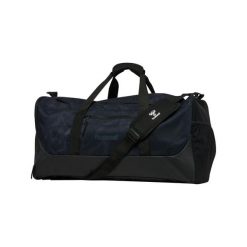 Torba Duffle Hummel Blaze 26 Lead. Czarne torby sportowe Hummel, bez wzorów, z materiału, na ramię, duże. Za 249.00 zł.