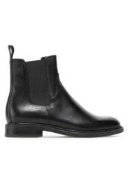 Vagabond Sztyblety Amina 5003-201-20 Czarny. Czarne botki Vagabond Shoemakers, bez wzorów, ze skóry, bez obcasa, na płaskiej podeszwie, bez zapięcia. Za 419.99 zł.