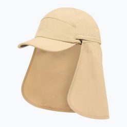 Czapka z daszkiem Jack Wolfskin Canyon. Brązowe czapki z daszkiem Jack Wolfskin, bez wzorów, sportowe. Za 129.99 zł.