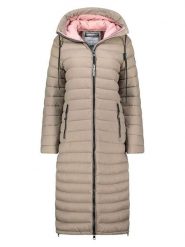 ANAPURNA Płaszcz pikowany "Azulana" w kolorze beżowym rozmiar: L. Brązowe płaszcze ANAPURNA, l, bez wzorów, bez kaptura. Za 274.75 zł.