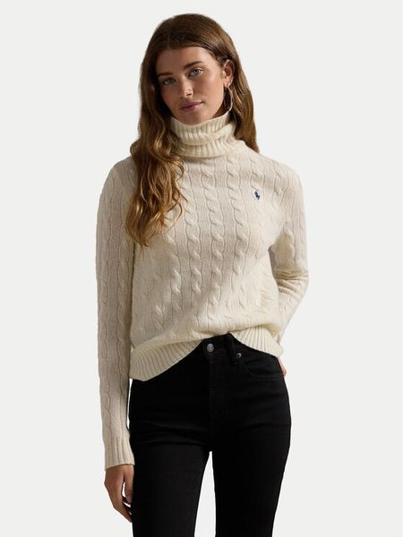 Polo Ralph Lauren Golf 211888686012 Biały Regular Fit. Białe swetry Polo Ralph Lauren, xs, bez wzorów, z wełny, bez ramiączek. Za 1,078.99 zł.