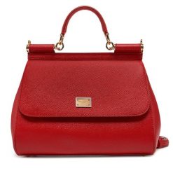 Torebka Dolce&Gabbana. Czerwone torebki klasyczne Dolce&Gabbana, bez wzorów, klasyczne, bez dodatków. Za 6,369.00 zł.