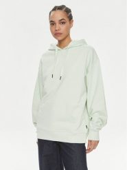 Vans Bluza Flying V Os Ft Ls Hoodie VN0A7RMD Zielony Regular Fit. Zielone bluzy Vans, l, bez wzorów, z bawełny, bez ramiączek, bez kaptura. Za 199.99 zł.